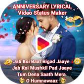 My Photo Anniversary Lyrical Video Status Maker on 9Apps