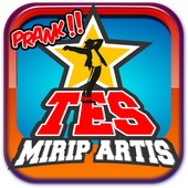 Tes Mirip Artis Indonesia - Prank icon