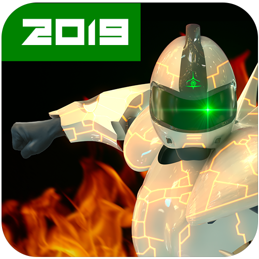 Exa Soldier: platform shooter style icon