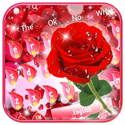 Red Rose Keyboard Theme icon
