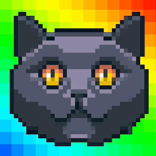 Color Cat: Color by Number Game icon