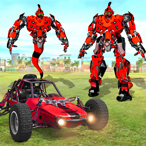 Ghost Robot Car Game Transform : War Robot Games icon