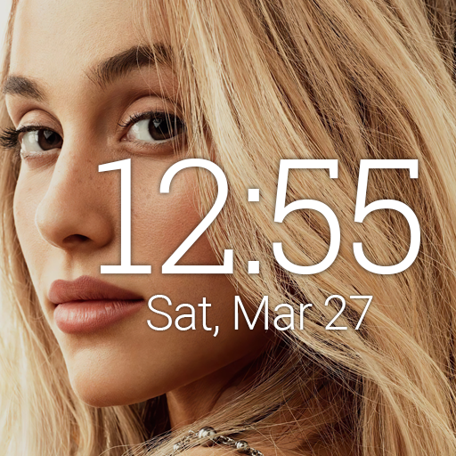 Ariana Grande Clock Widgets icon