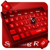 Red Keyboard Theme on 9Apps