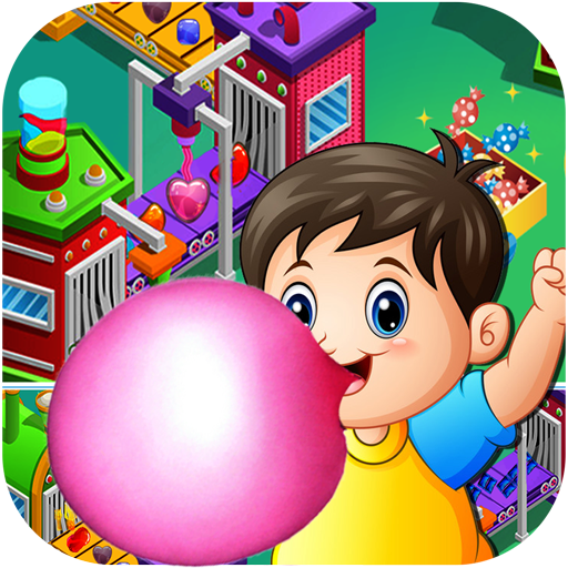 Biggest Bubble Gum Factory Game: Chewing Gum Maker icon