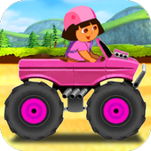 Girl Hill Climb Racing icon