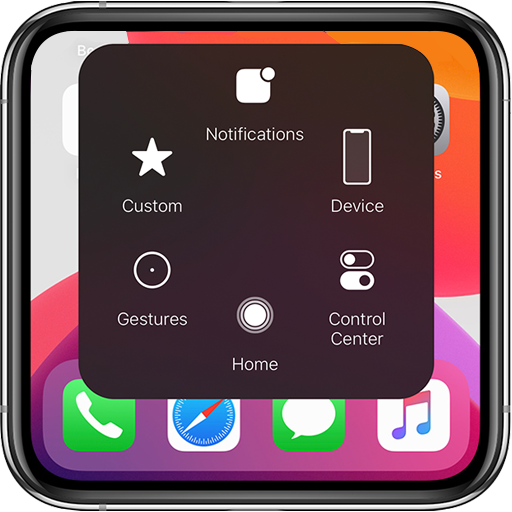 IPhone Assistive Touch icon