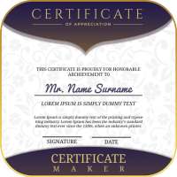 Certificate Maker & Creator on 9Apps