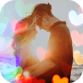 Heart Photo Effect Video Maker With Music icon