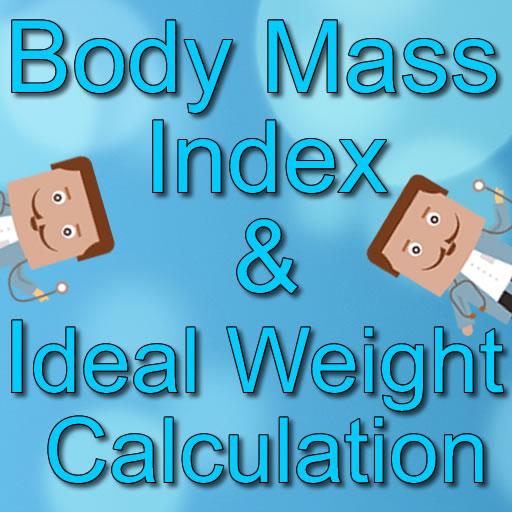Body Mass Index and Ideal Weight Calculation icon