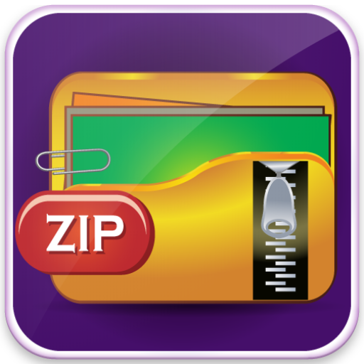 Zip file Extractor with Unzip &amp; 7z Unrar icon