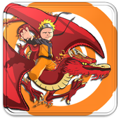 Red Dragon Naruto Blade Flying icon