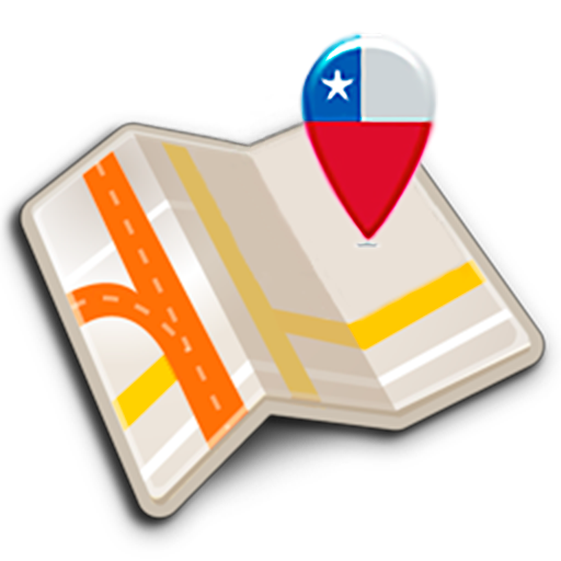 Map of Chile offline icon