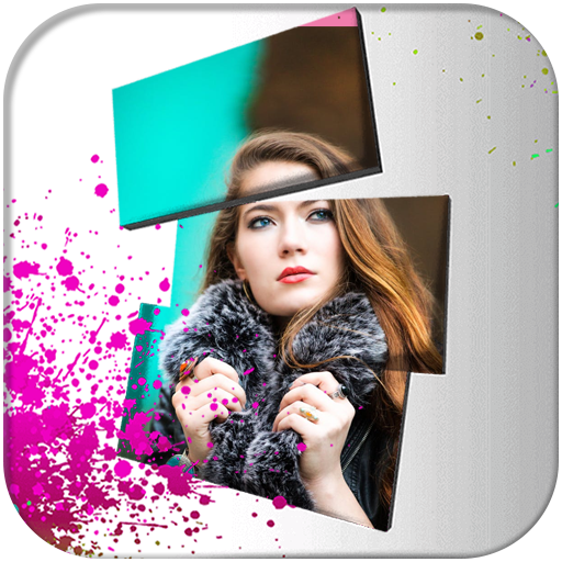 3D Overlay Photo Blender App icon