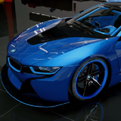 Car Driving i8 Simulation 2019 3D icon