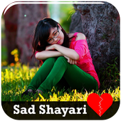 Sad Shayari Photo Frame icon