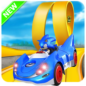 Subway Sonic Car icon