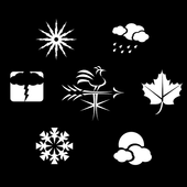 احوال الطقس أيقونة