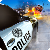 Police Shooting Chase Offroad أيقونة