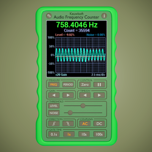 Audio Frequency Counter أيقونة