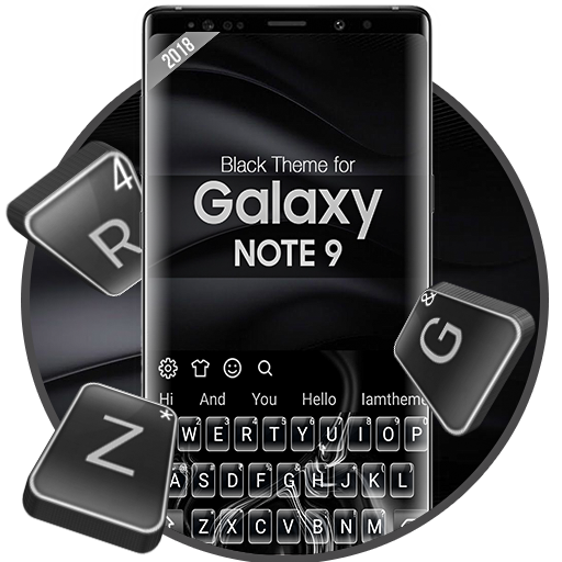 Black Theme for Galaxy Note 9 icon
