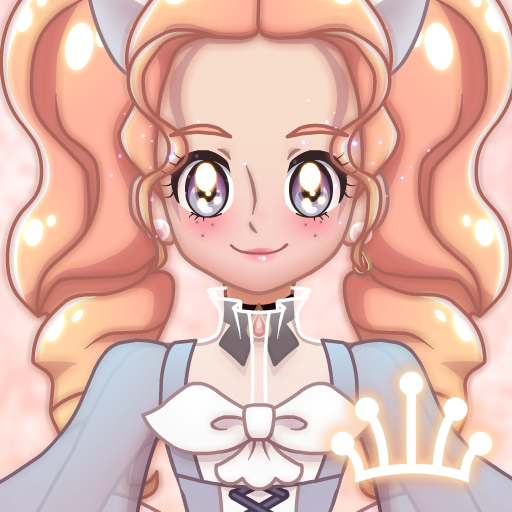 Glitter Cure Anime Dress Up icon
