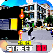 Spider hero Amazing Street Fighter 3D icon