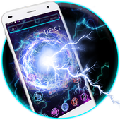 ikon Lightning Thunder Launcher Theme