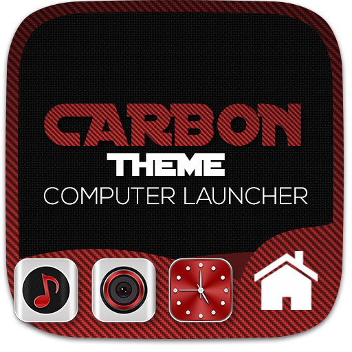 Carbon Fiber Theme For Computer Launcher icon