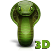 scare friends cobra 3d horror icon