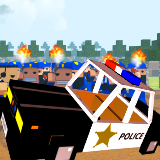 Blocky Police Car Mods icon