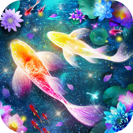 Glowing Koi Live Wallpapers icon
