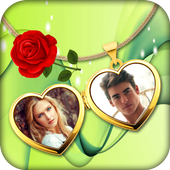 Love Locket Photo Frames أيقونة