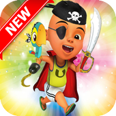 Upin Pirate Run Ipin icon