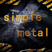 Simple Metal icon