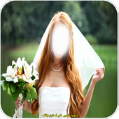 تركيب الصور علي فساتين زفاف - إطار الصورة عرس زواج أيقونة