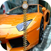 Car Lock Screen Zipper Ecran icon