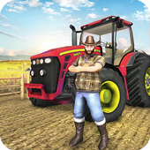 New Farming Sim 2018 Game -  Real Farmer Life icon