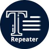 Text  Repeater App icon