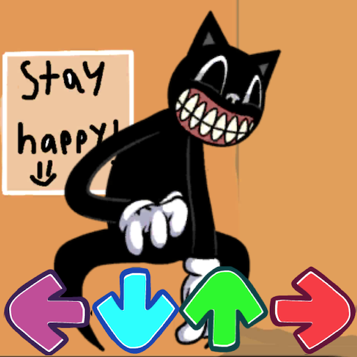 Battle vs Cartoon Cat FNF Mod icon