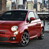 Fiat 500 City Car Drift Simulator icon