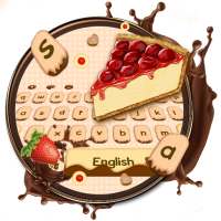 Yummy Cheese Cake keyboard Theme on 9Apps