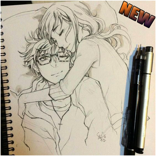 Drawing Anime Couple Ideas icon