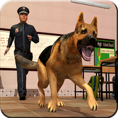 Police Dog High School Crime Chase icon