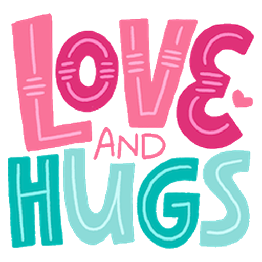 Love And Hugs Sticker WAStickerApps आइकन