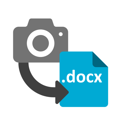 Combine multiple photos into one Word file icon