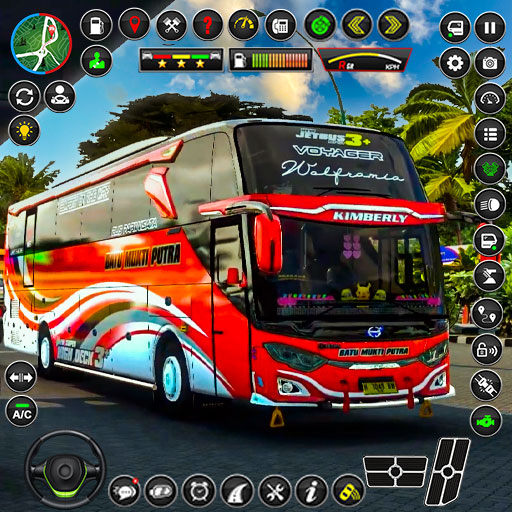 Offroad Bus Simulator Drive 3D icon