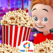 Popcorn shop kids Cooking Game icon