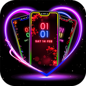 Heart Edge Lighting - Heart Border Edge Light icon