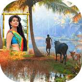 Village Photo Frames - Village Nature Photo Editor on 9Apps